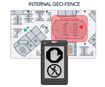 SafePass Visitor Management System Virtual Geofence